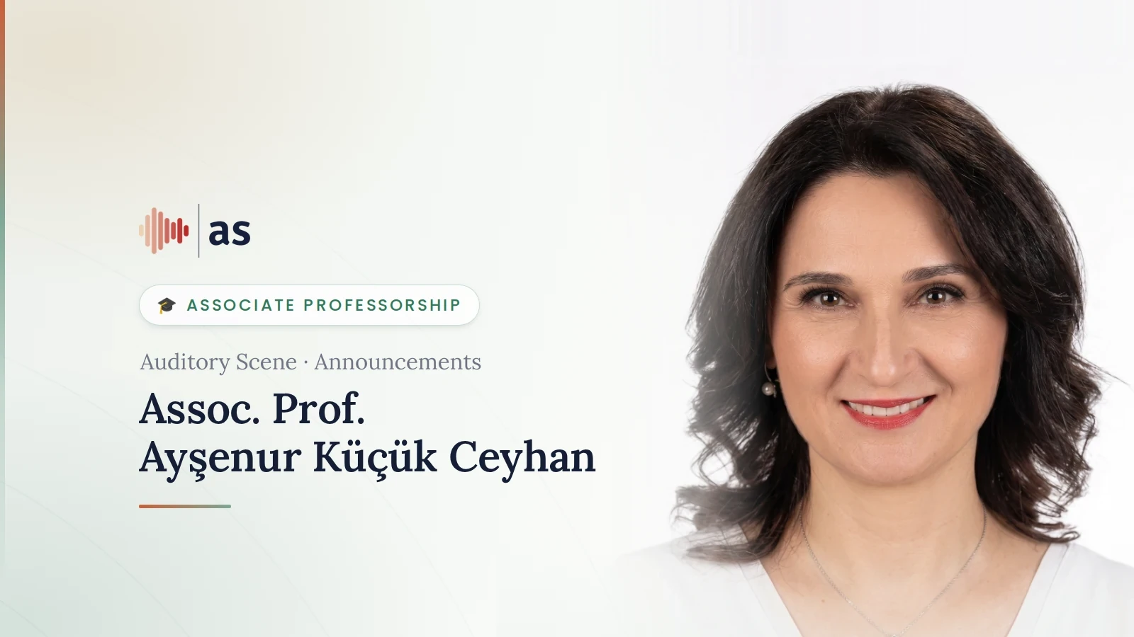 Assoc. Prof. Ayşenur Küçük Ceyhan