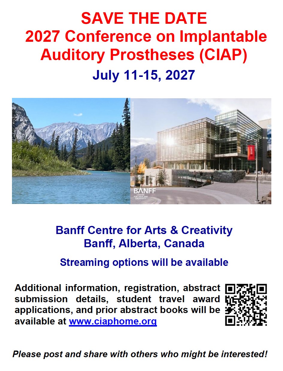 CIAP 2027 Banff — Save the Date poster